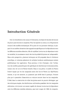 Contribution à l'étude du processus empirique de copules