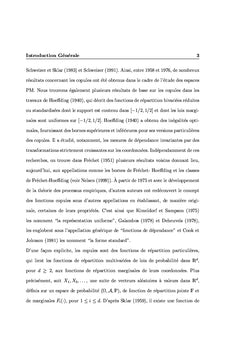Contribution à l'étude du processus empirique de copules