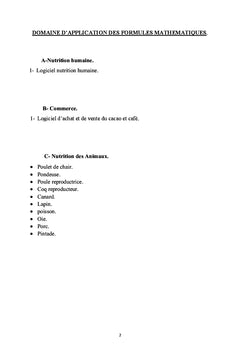 Automatisation de la fabrication de la provende avec un logiciel