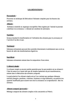 Automatisation de la fabrication de la provende avec un logiciel