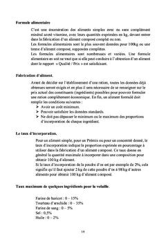 Automatisation de la fabrication de la provende avec un logiciel