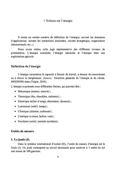 Besoins energetiques dans le Travail du Sol