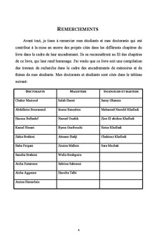 Les Systèmes Complexes: Quelques Cas Pratiques Algériens - Tome 2