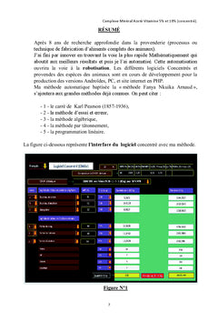 Concentre 5% et 10%, son automatisation (logiciel) pour la provende