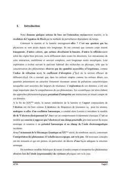 Effets non lineaires dans l'Interaction Spin 1 - Champ Oscillant