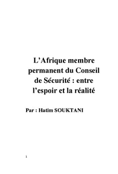 entre l'espoir et la réalité.