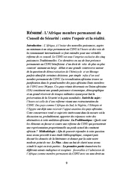 entre l'espoir et la réalité.