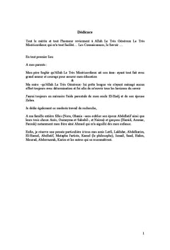 Les Sequences figees en arabe