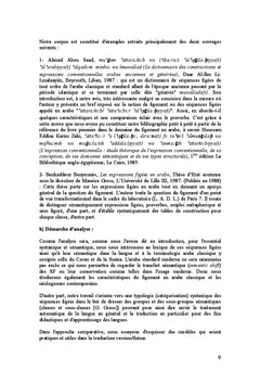 Les Sequences figees en arabe