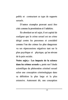 Tout comprendre sur les crimes sexuels