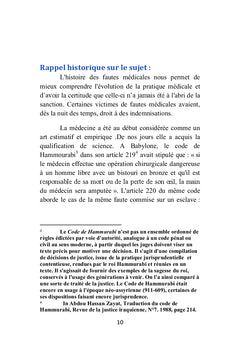 La responsabilité médicale: la preuve