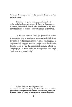 La Responsabilite Medicale: La Reparation