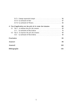 Prévision des prix de vente des produits agricoles
