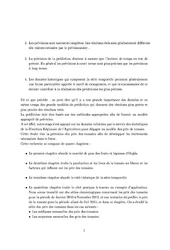 Prévision des prix de vente des produits agricoles