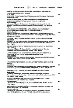 Le Deuxième Colloque Maghrébin sur la Chimie Hétérocyclique