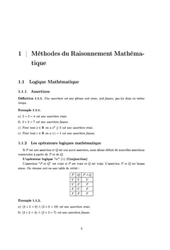 Mathématiques 1