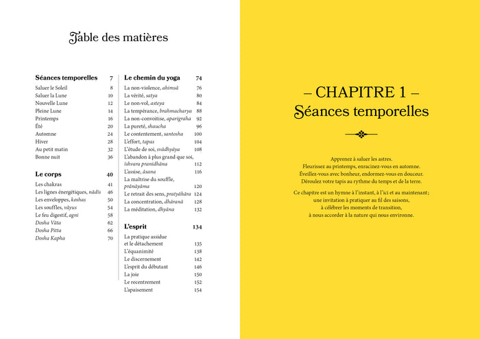 Yoga - Recueil de séances