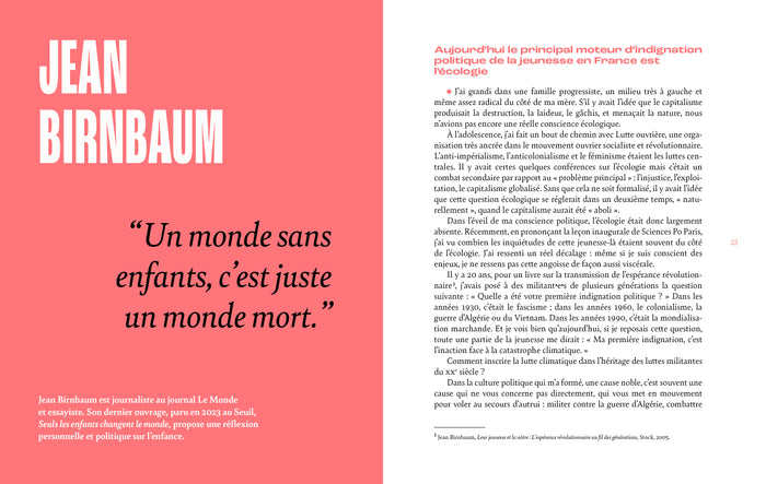 Le monde de la parentalité face à l'urgence écologique