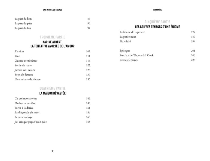 Une Minute de silence