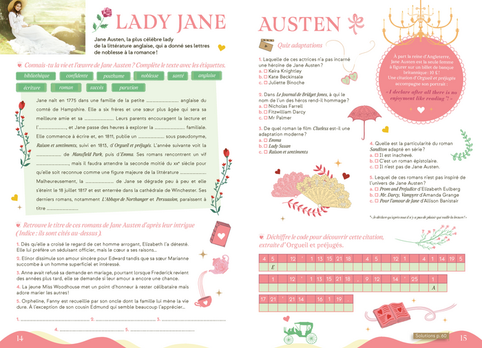 Cahier de vacances romance