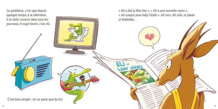 ALI GATORE SE PREND POUR LE ROI