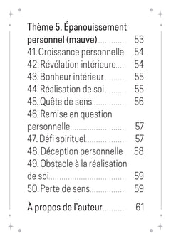 Le pocket oracle de la destinée