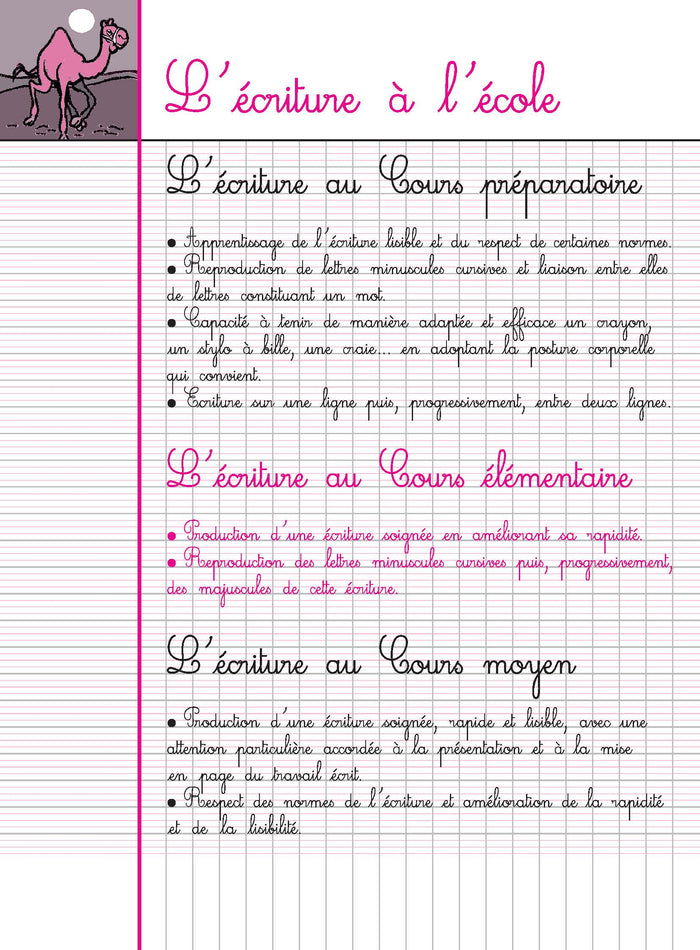 Mon cahier d'écriture CE1-CE2