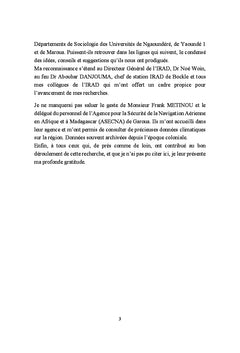 Savoirs locaux et changements climatiques au Nord-Cameroun