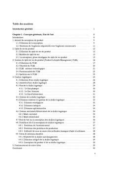 Le PLM pour l'optimisation de la chaîne logistique