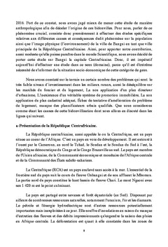 La Proliferation des Bidonvilles A Bangui (RCA)