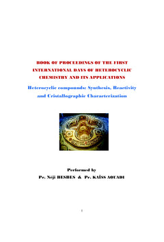 Livre des proceedings du JICHA 1-2016