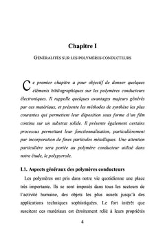 Films composites polymere conducteur-particules metalliques