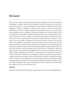 Application des colonies de fourmis pour le diagnostic industriel