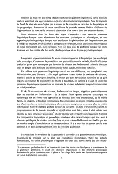 Prosodie et sens : une approche expérimentale