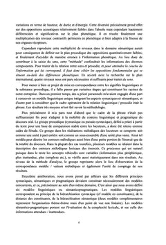 Prosodie et sens : une approche expérimentale