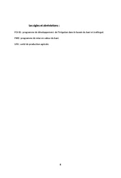Le Seuil de Talo et la dynamique foncière dans le cercle de Bla