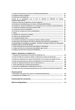 Performance d'un biofiltre pour le traitement des eaux usées