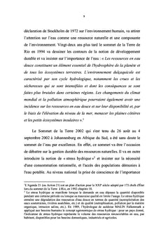 Essai sur l'évolution du droit des eaux au Maroc