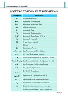 Modélisation et commande de la machine à induction