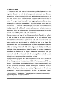 Investissement privé et soutenabilité de la dette souveraine du Bénin