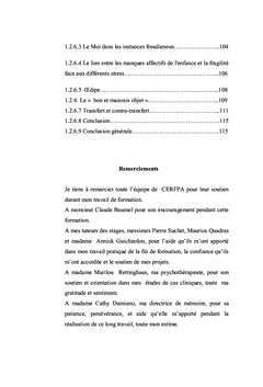 La reconstruction de l'unité PSYCHE/SOMA
