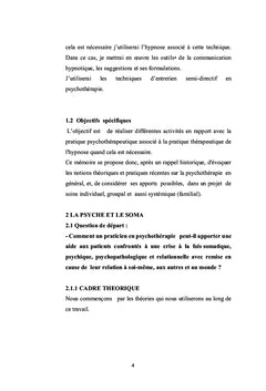 La reconstruction de l'unité PSYCHE/SOMA