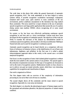 Modelisation Neuro predictive pour la classification phonetique
