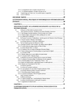 systeme educatif et Abandon social en Haiti