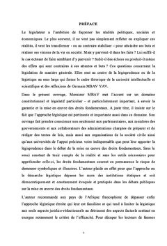 Evaluer les droits fondamentaux à l'aune de la légistique