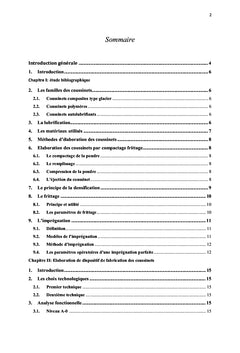 Elaboration et caractérisation des coussinets autolubrifiants