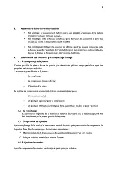 Elaboration et caractérisation des coussinets autolubrifiants
