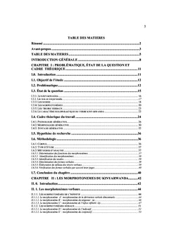 Les morphotonèmes dans l'identification des modes en kinyarwanda