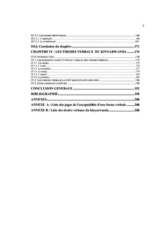 Les morphotonèmes dans l'identification des modes en kinyarwanda