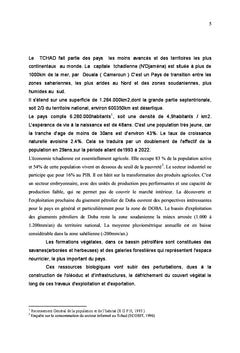 Gestion de la biodiversité dans la zone petrolifère de Doba